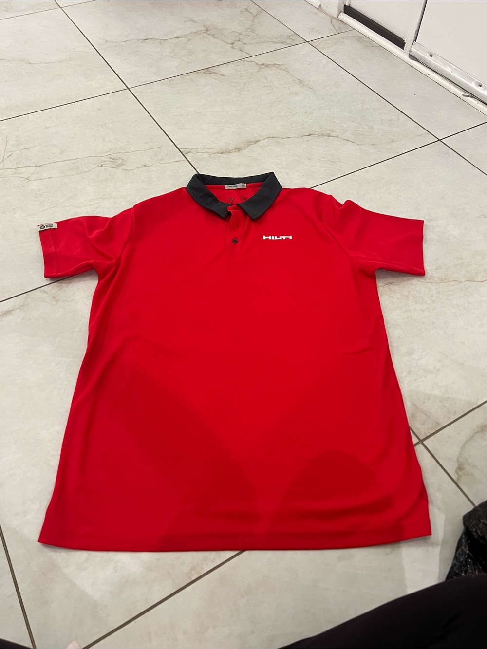 Hilti Red Polo Shirt Size XL